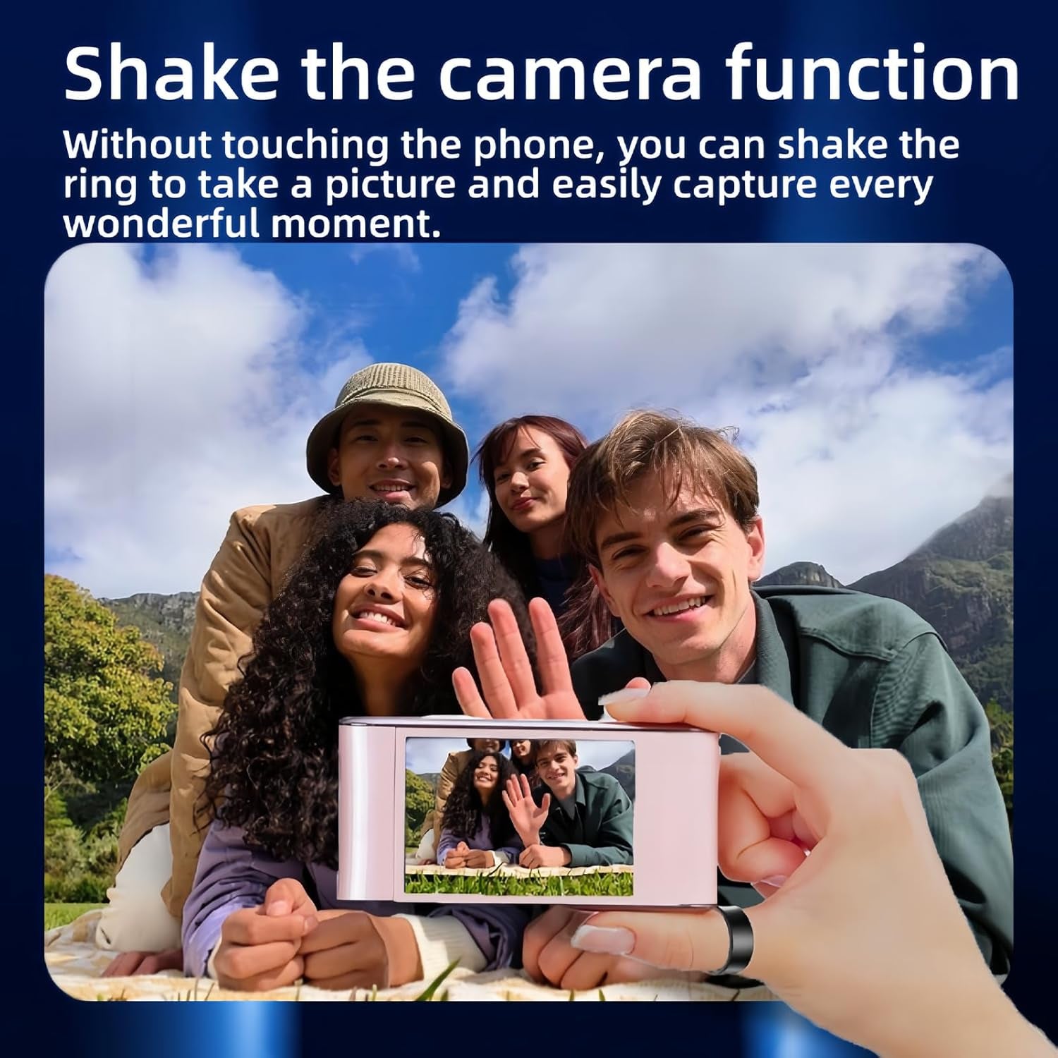 Anillo Inteligente Con Frecuencia Cardíaca, Oxígeno En Sangre, Estrés, Monitor De Sueño, Monitor De Pasos, Resistente Al Agua Hasta 10 ATM (Negro, 12)