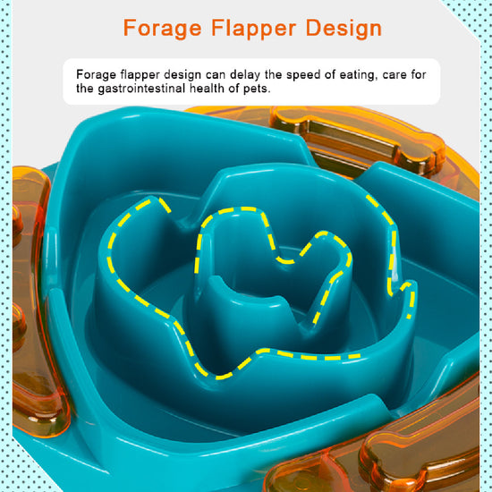 Silicone Slow Feeder Mat - Interactive Food Dispenser for Dogs