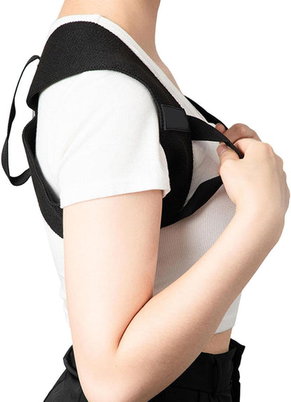 Postura Para Mujer | Cinturón De Apoyo Para Rectificador De Compresión, Correa De Corrección De La Postura Del Hombro, Ortesis De La Parte De La Espalda Para El Gimnasio En Casa