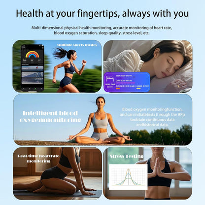Anillo Inteligente Con Frecuencia Cardíaca, Oxígeno En Sangre, Estrés, Monitor De Sueño, Monitor De Pasos, Resistente Al Agua Hasta 10 ATM (Negro, 12)