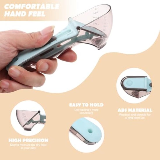 Pet Food Measuring Scoop - Dual-Sided Cup for Dogs & Cats
